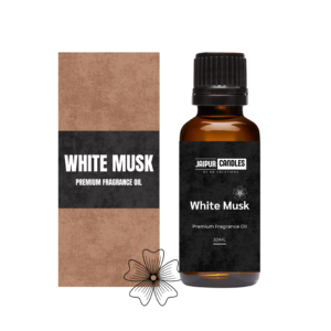 Jaipur Candles Premium Fragrance oil- 30ML (White Musk)