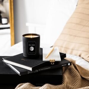 Jaipur Candles Premium Frosted Scented Candle | 175 Grams, 1 Candle (Full Moon)