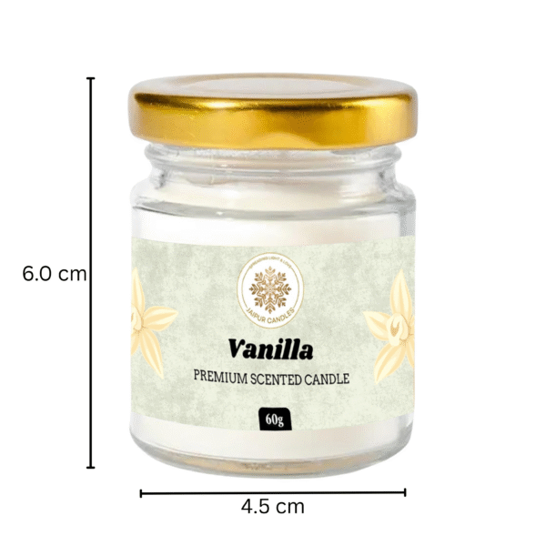 Jaipur Candles Glass Jar Scented Candles Gift Set | Scented Candle Set of 6 | Highly Fragrance Candles Pack of 6 Mini Jars (Pack of 6), Aromatherapy Candles - Image 3